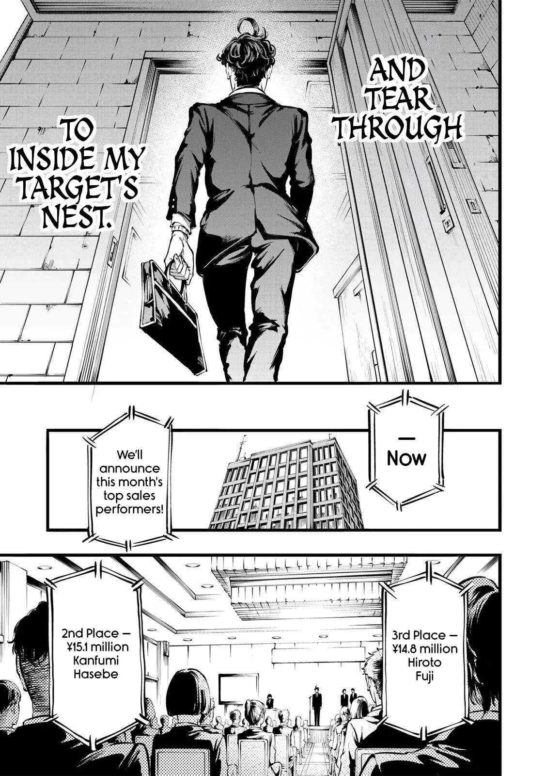 The Hitman's Sales Techniques Chapter 1 - page 12