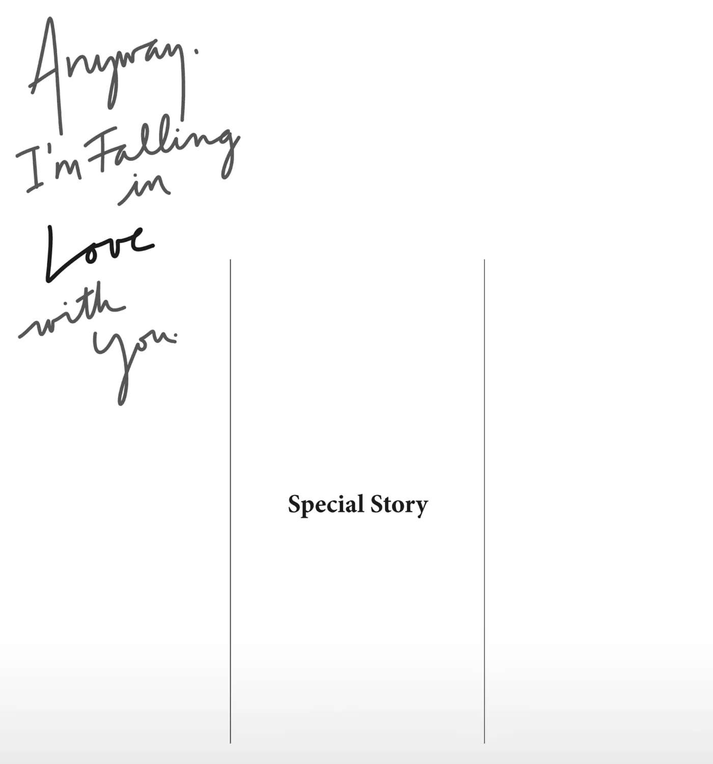 Anyway, I'm Falling in Love with You. Chapter 54.5 - page 1