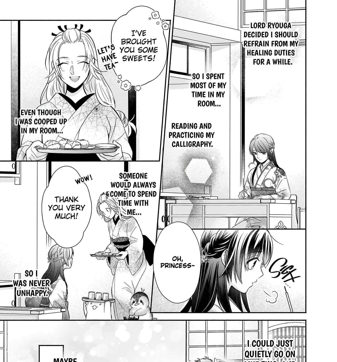 Yashaou no Saiai: Shiitagerareta Chiyu no Otome wa Dekiai Sareru Chapter 6.1 - page 15