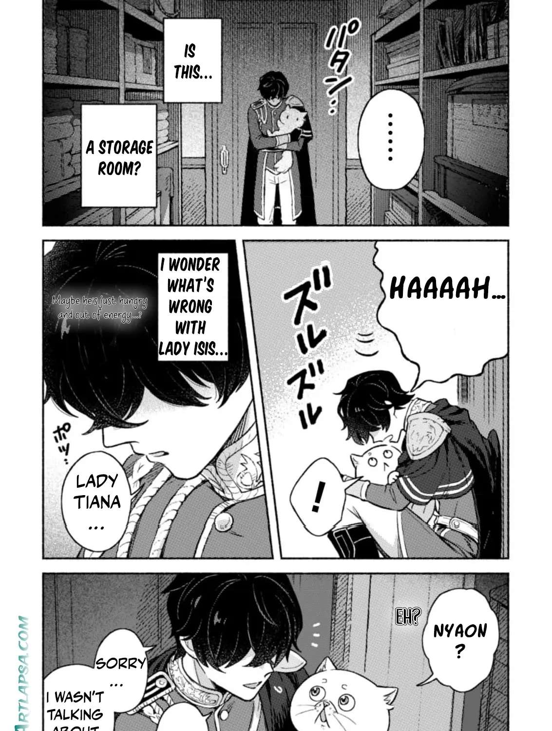 Nekura Kishi ni Yoru Dekiai Mankitsu-chuu nu Busa Neko, Jitsu wa Seijo desu! Chapter 4 - page 20