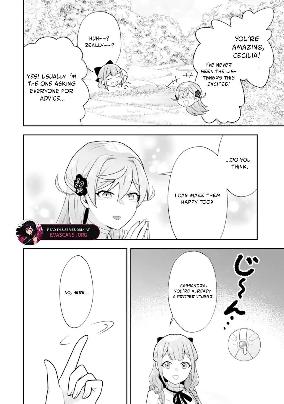 Doom-Stream Villainess with Loyal Viewers Chapter 10.2 - page 1