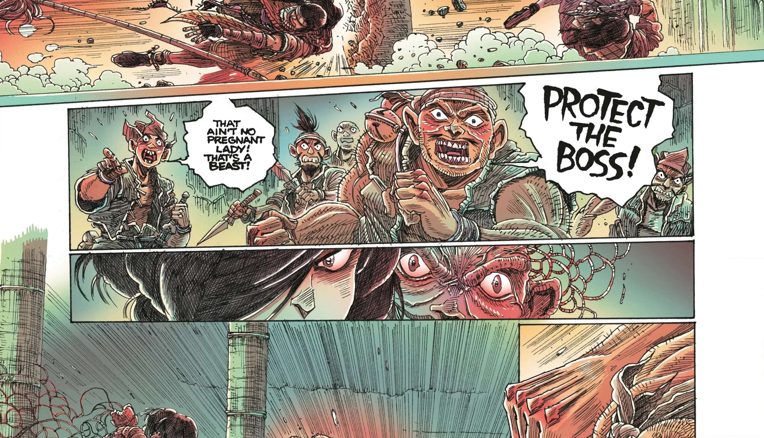 Orphan and the Five Beasts: Bath of Blood Chapter 3 - page 46