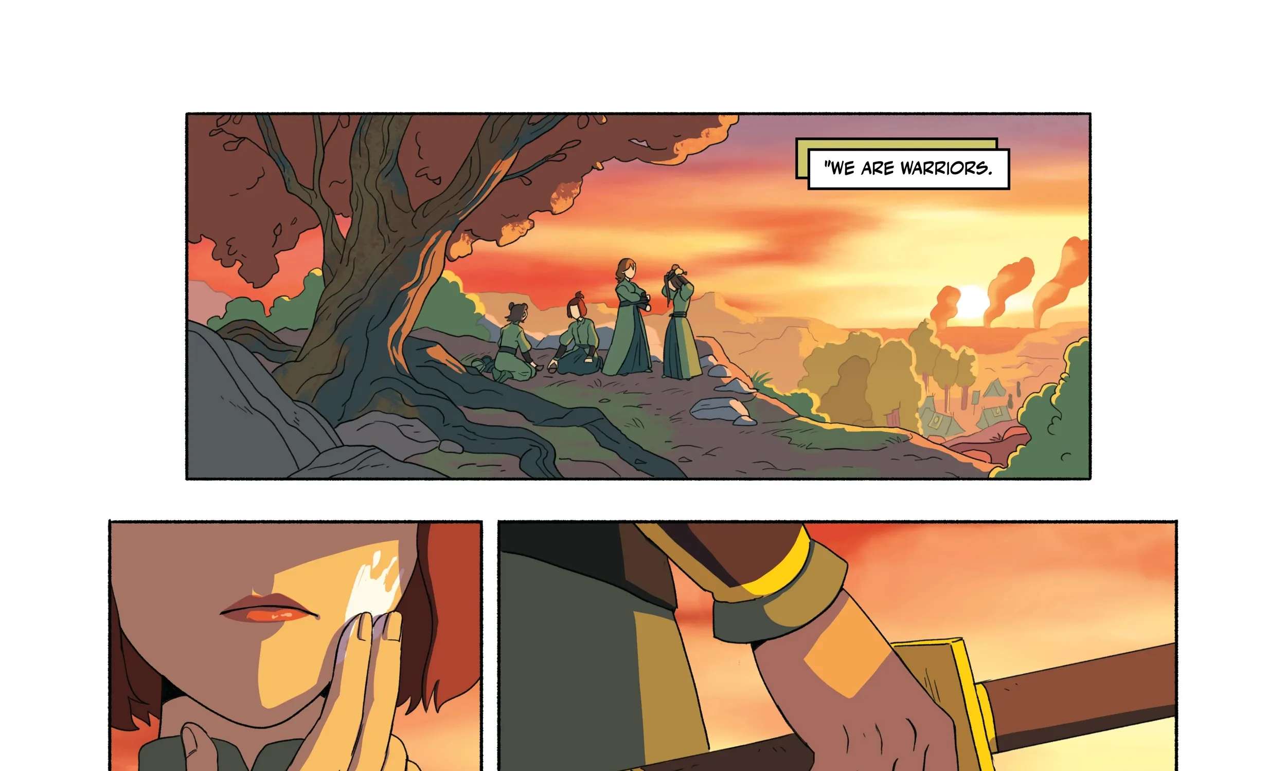 Avatar: The Last Airbender – The Kyoshi Warriors Chapter 3 - page 16