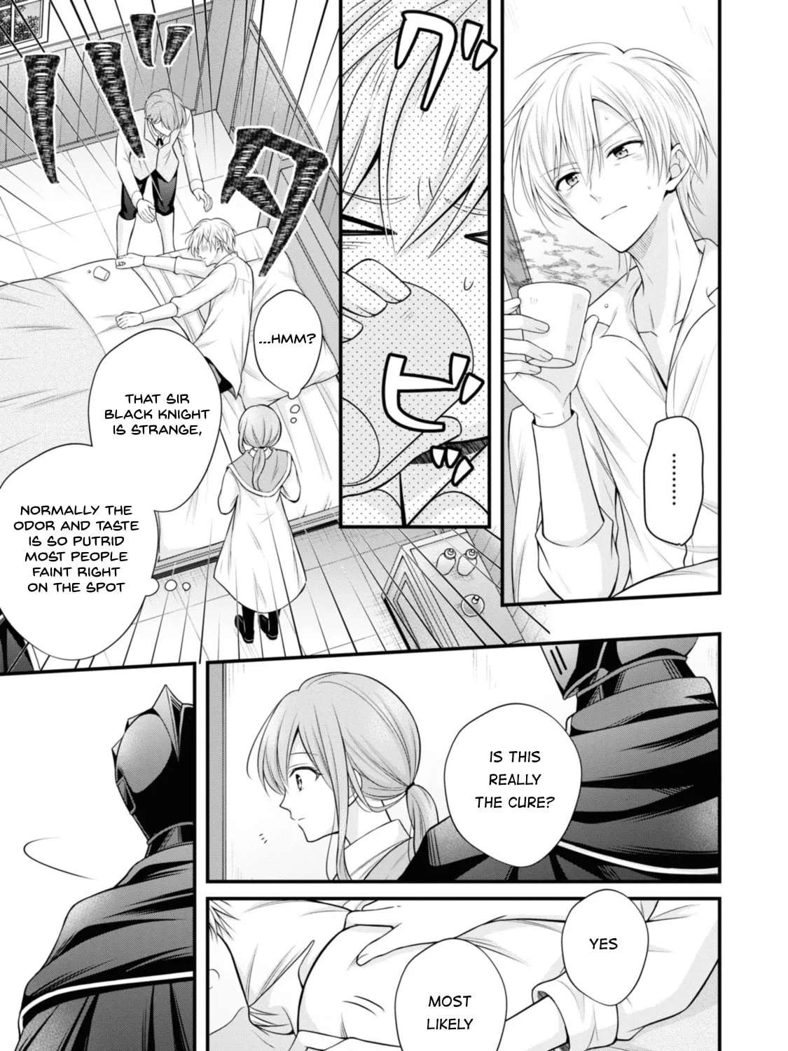 Otoko Un Zero no Kusushi Reijou, Hatsukoi no Kurokishi-sama ga Oshikake Konyakusha ni Narimashite. Chapter 1 - page 31