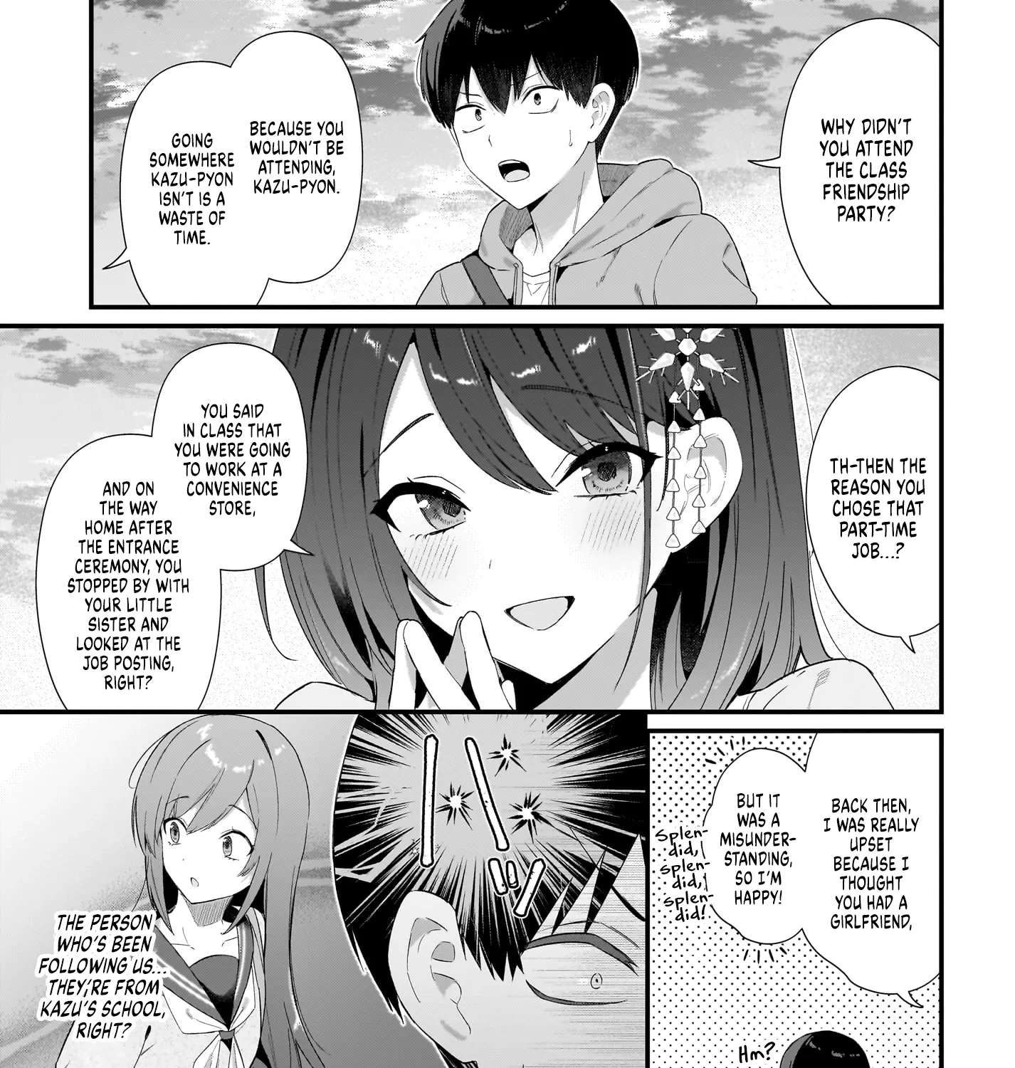 The Protagonist's Childhood Friend is Coming On Strong to Me, a Mob Chapter 3 - page 9