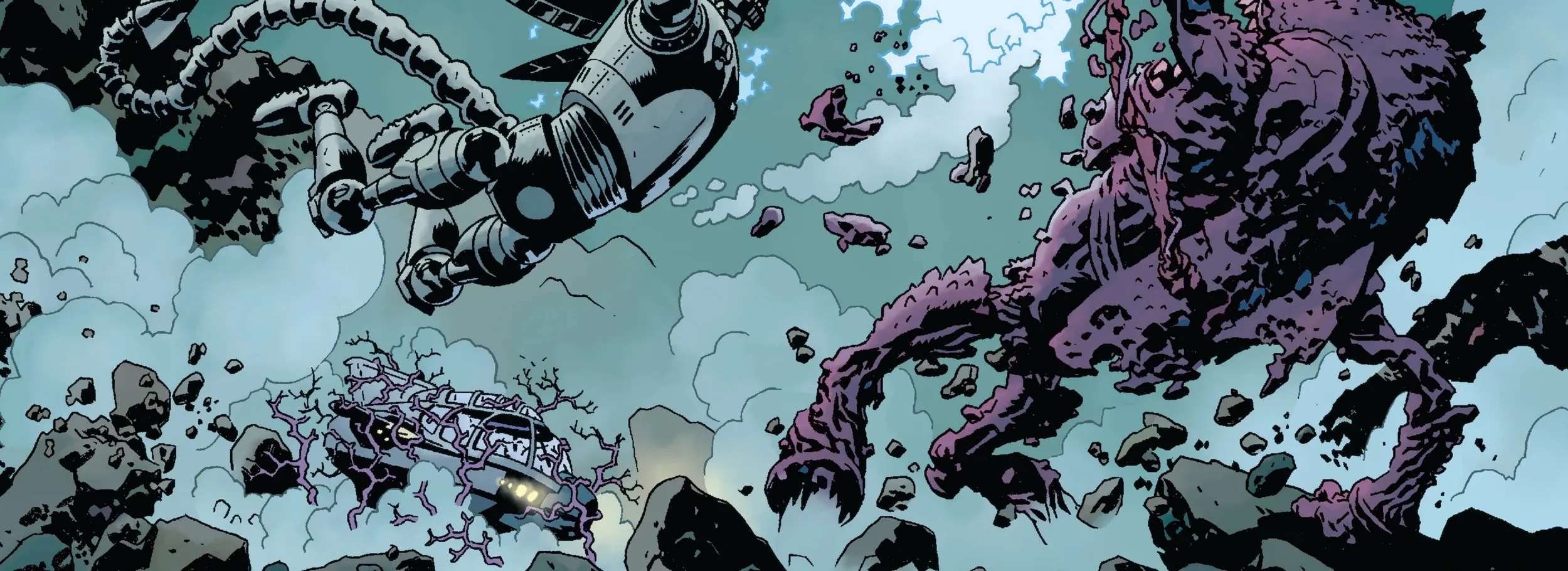 Giant Robot Hellboy Returns Chapter 1 - page 51