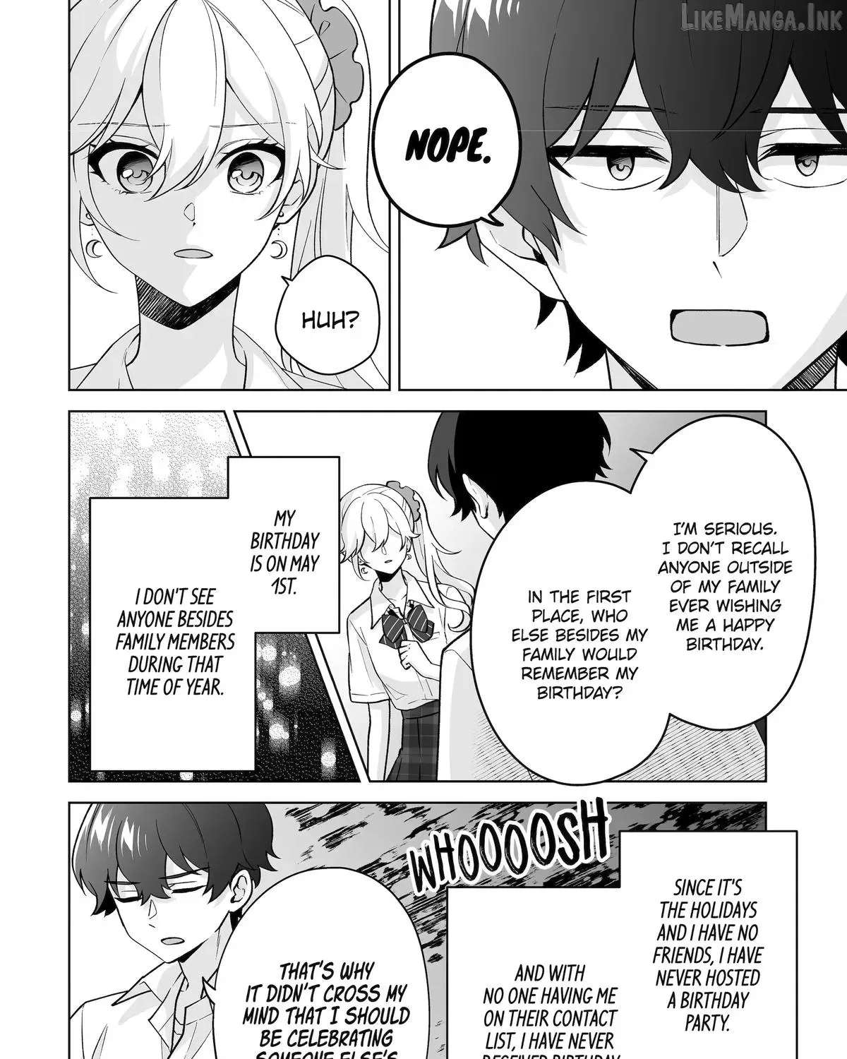 Please Leave Me Alone (For Some Reason, She Wants To Change A Lone Wolf's Helpless High School Life.) Chapter 37 - page 54