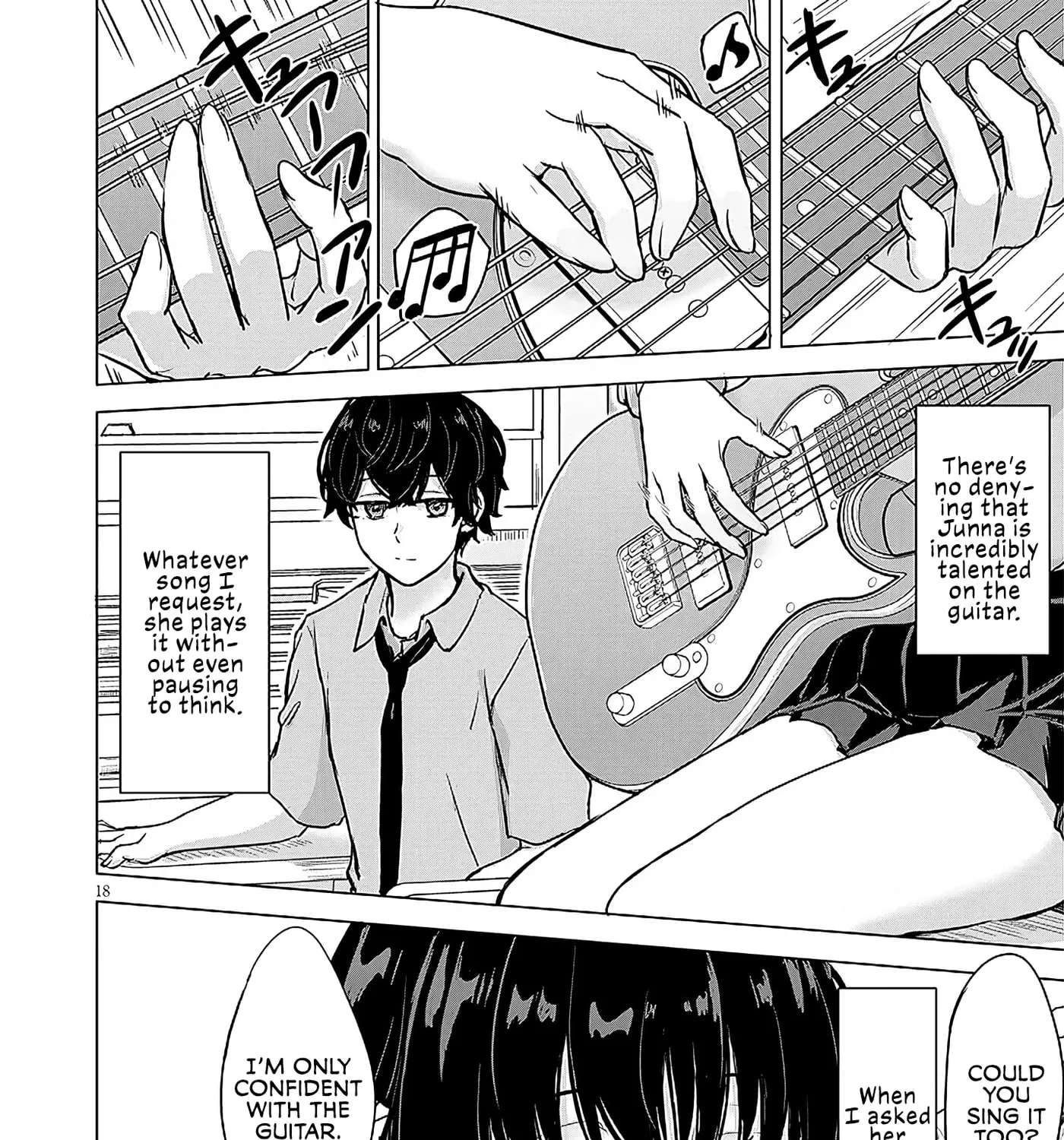 Amamori Junna wa Shitsudo ga Takai Chapter 2 - page 35