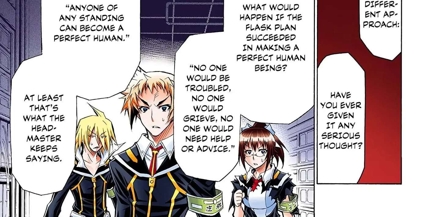 Medaka Box (Official Colored) Chapter 53 - page 18