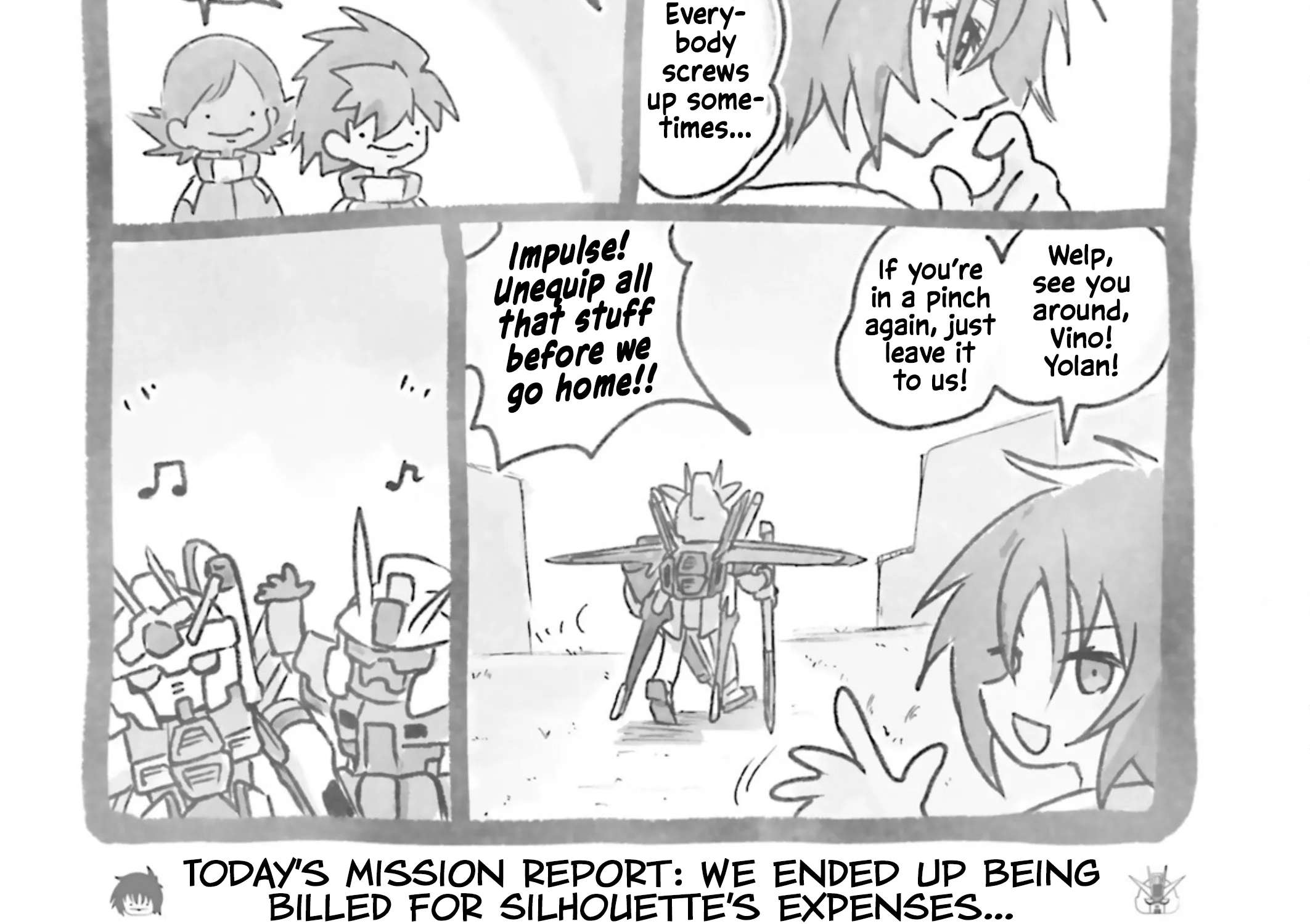 Mobile Suit Gundam SEED Problem Solvers! Shinn & Impulse Chapter 3 - page 32