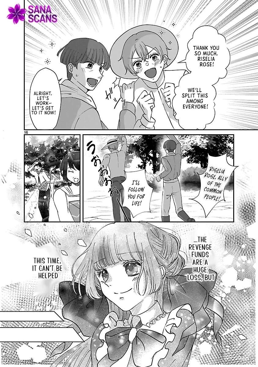 Ohitoyoshi Akuyaku Reijou no Fukushuu Keikaku ~Shi ni Modori Reijou wa Ne ga Zennin na Sei de Kizuku to Mikata ga Fuete Ikimasu~ Chapter 3 - page 15