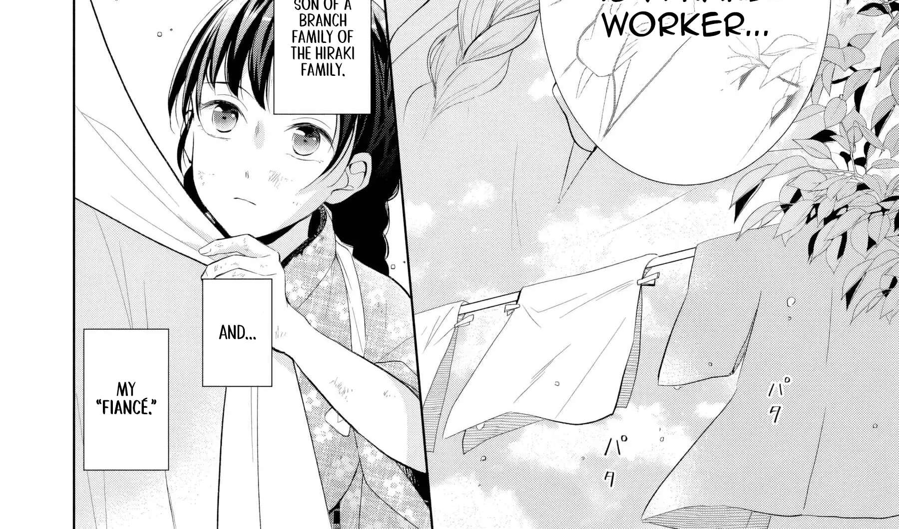 Usukawa Ichimai Mukouga wa: Konyaku Haki Sareta Futatabime no Jinsei, Ayakashi wo Miru me ga Saikyou Gunjin wo Michibiku Chapter 1 - page 57