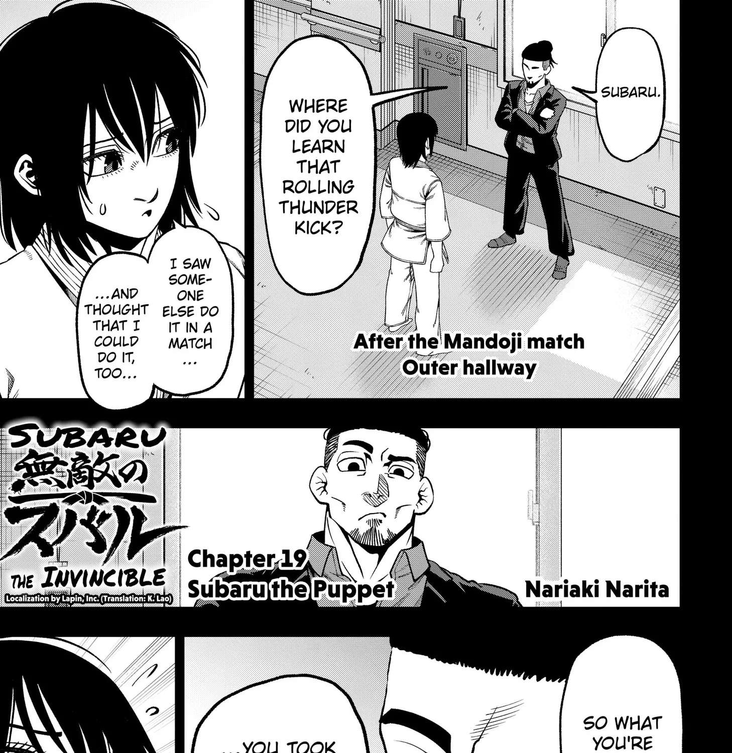 Subaru the Invincible Chapter 19 - page 1