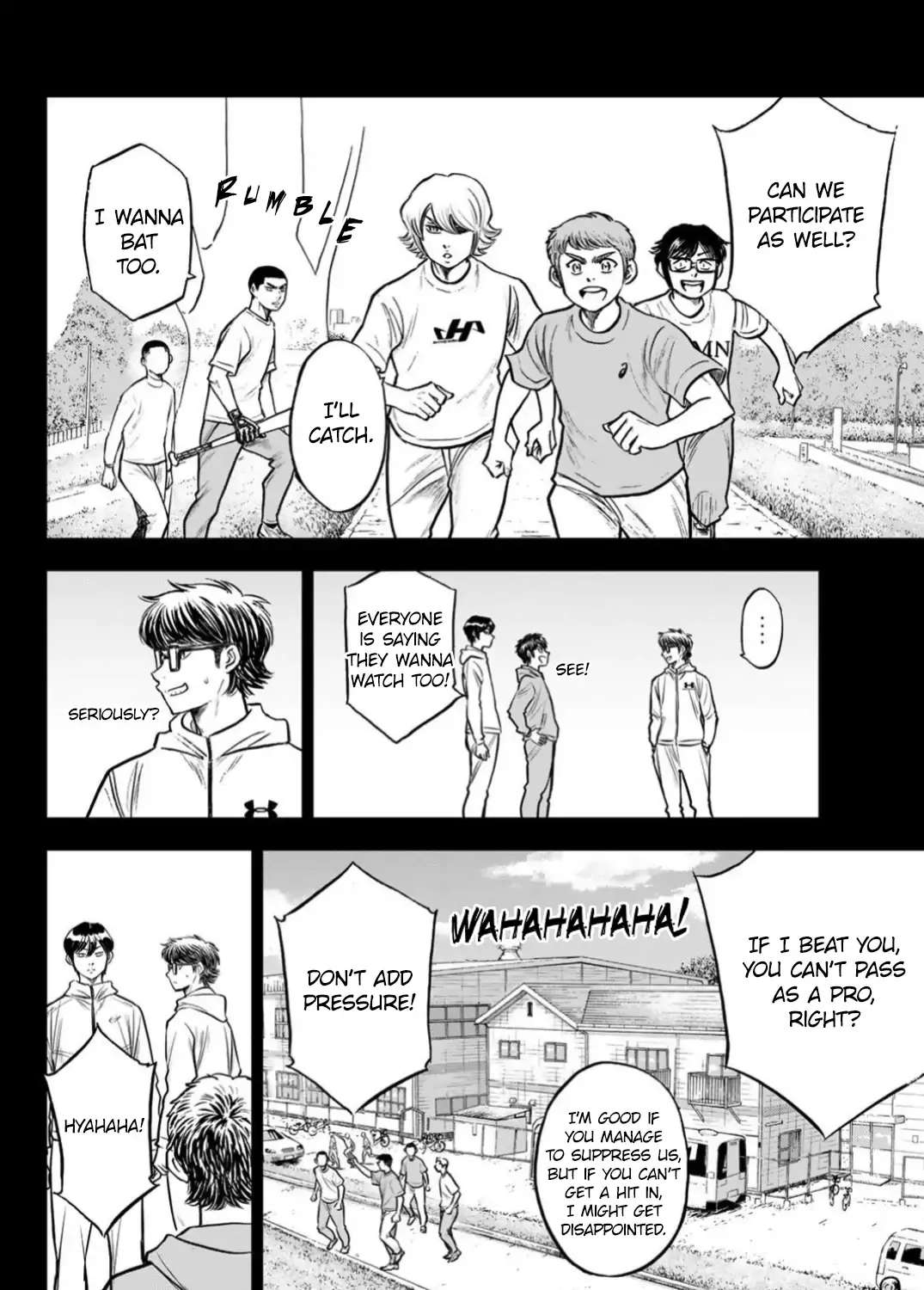 Diamond no Ace Act II Chapter 308.5 - page 7