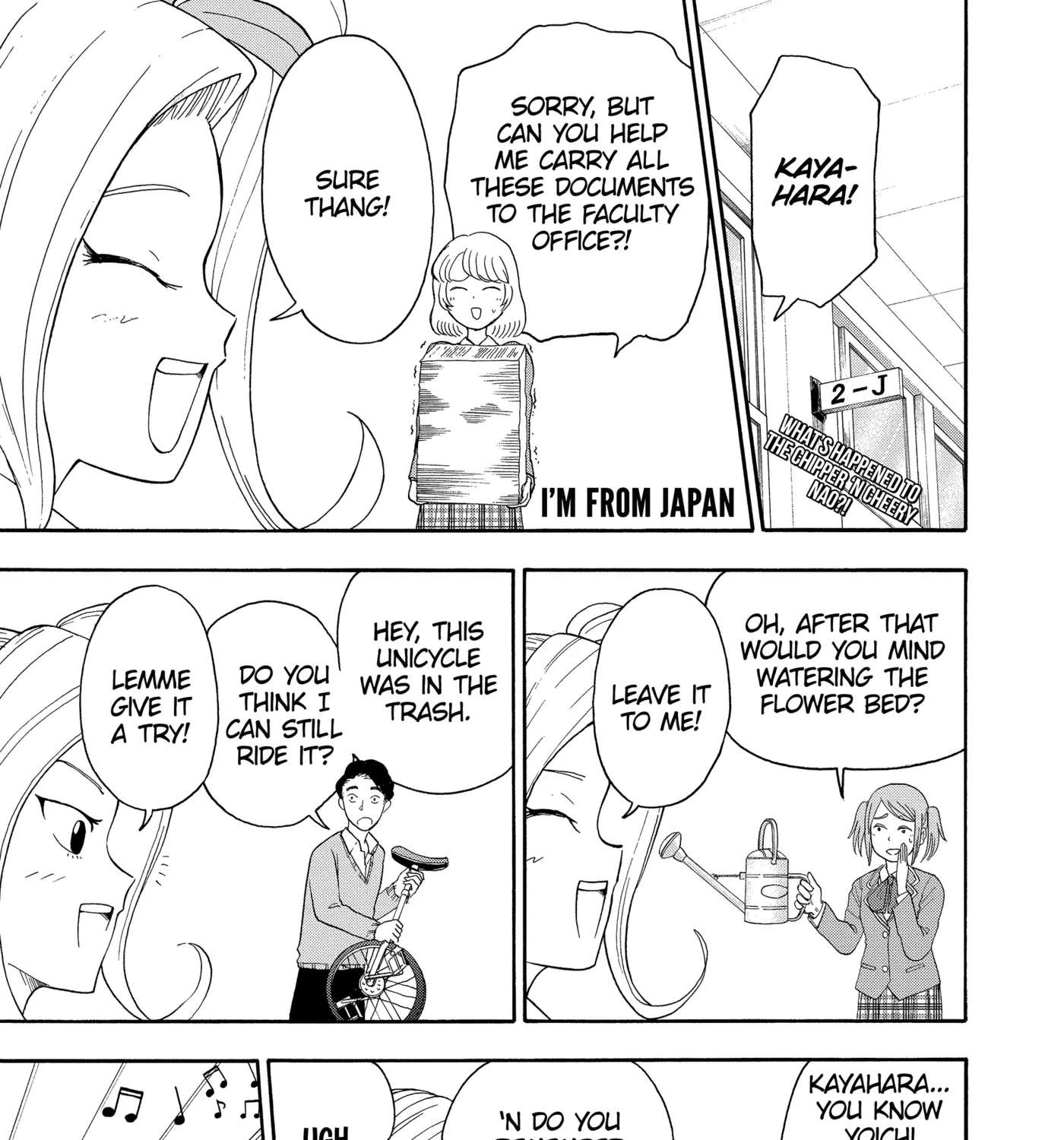 I'm From Japan Chapter 34 - page 1