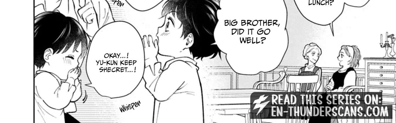 Ashita mo Ii Hi de Arimasu You ni.: Isekai de Atarashii Kazoku ga Dekimashita: San Kyoudai no Hokkori Gohan Nikki Chapter 5 - page 6