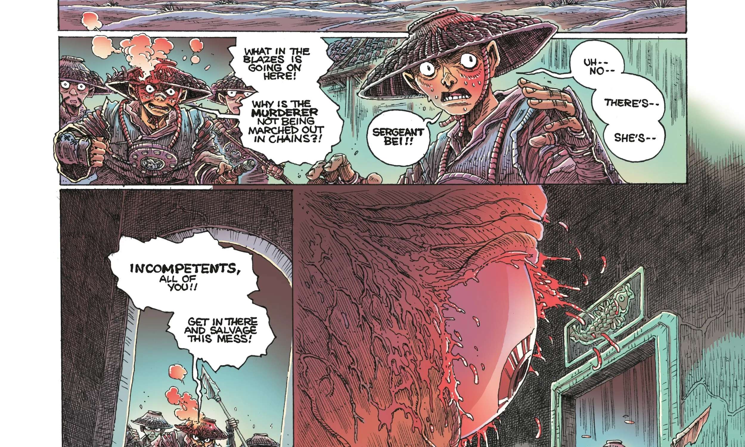 Orphan and the Five Beasts: Bath of Blood Chapter 4 - page 8