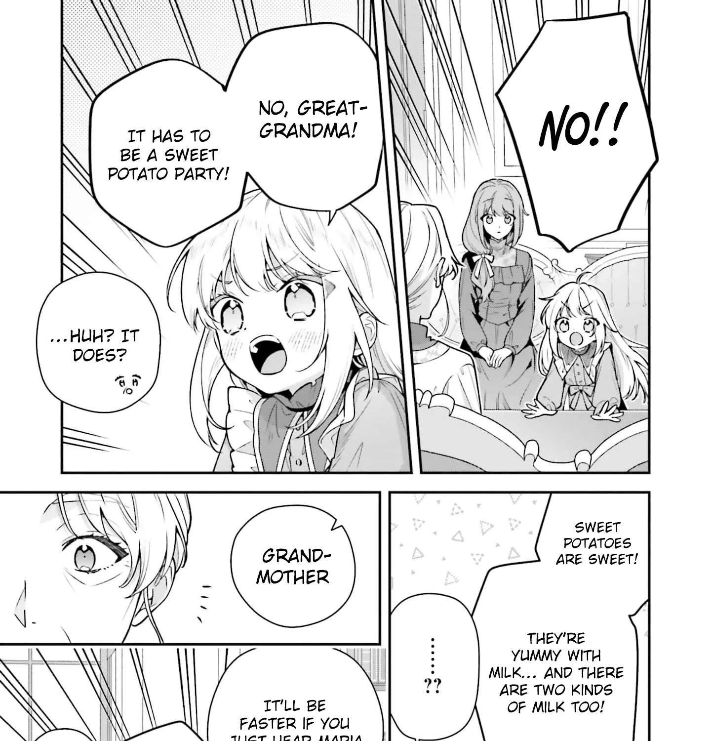 Wakeari Hakushaku-sama to Keiyaku Kekkon Shitara, Gijou (Roku-sai) no Keiyaku Haha ni Natte Shimaimashita. Chapter 15 - page 61