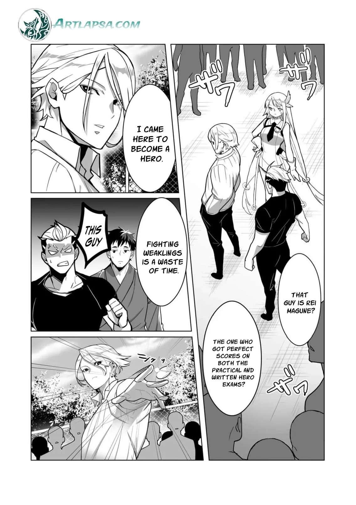 The Shadow Hero, an Old Man: In a World Where Superpowers Are Everything, a Powerless Old Man Is Doted On by His Beloved Disciple and Becomes a Hero from the Shadows Chapter 2 - page 13