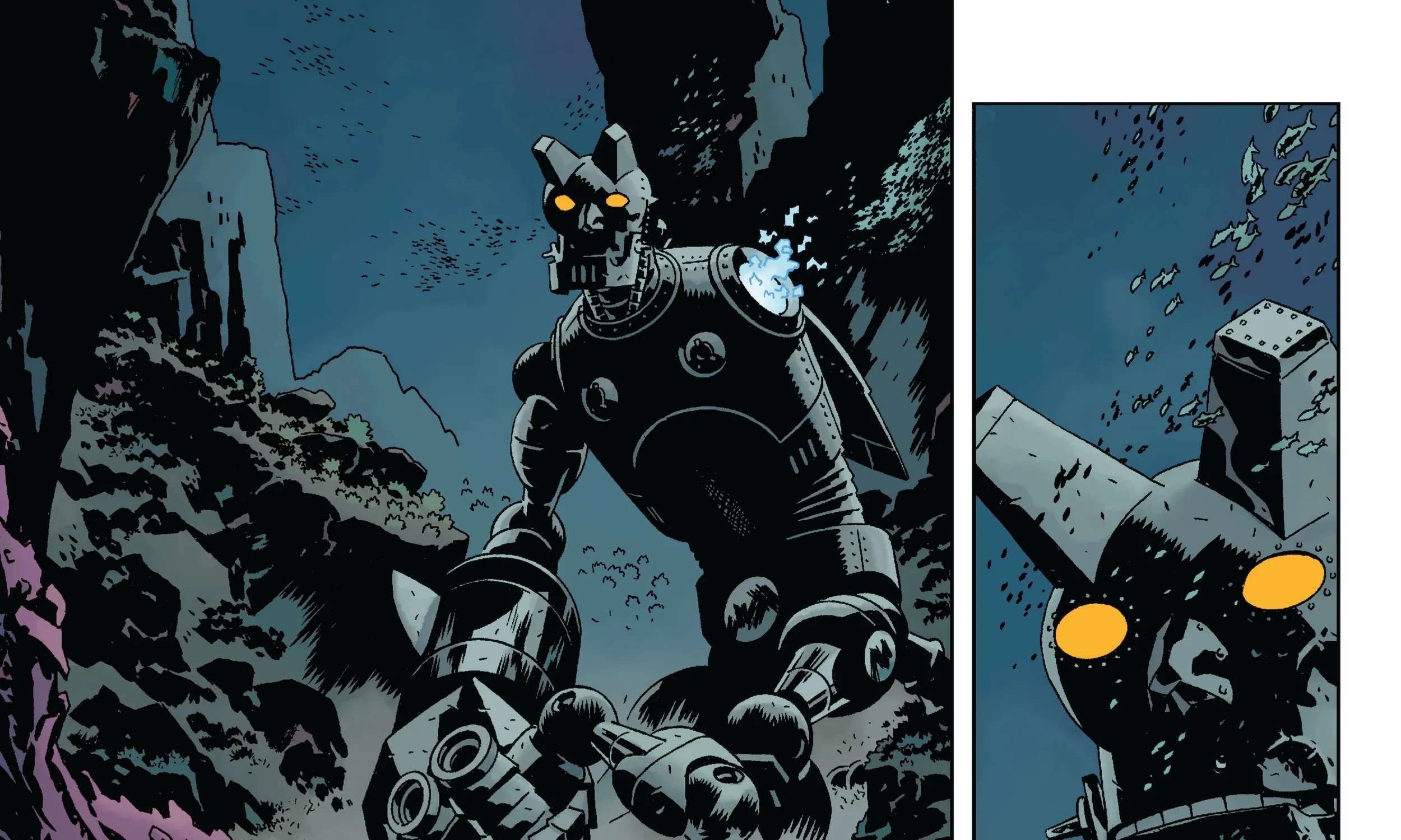 Giant Robot Hellboy Returns Chapter 1 - page 46
