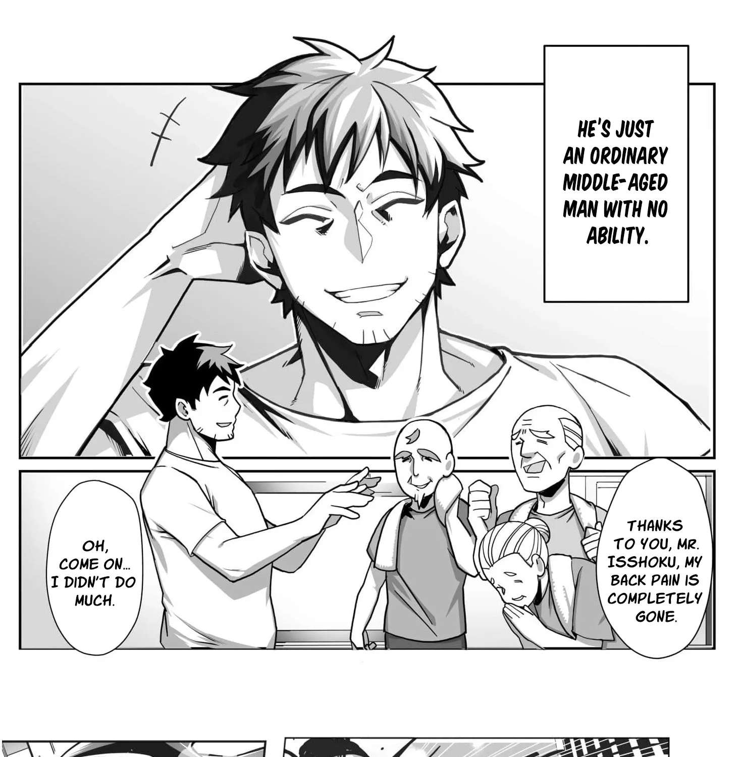 The Shadow Hero, an Old Man: In a World Where Superpowers Are Everything, a Powerless Old Man Is Doted On by His Beloved Disciple and Becomes a Hero from the Shadows Chapter 1 - page 10