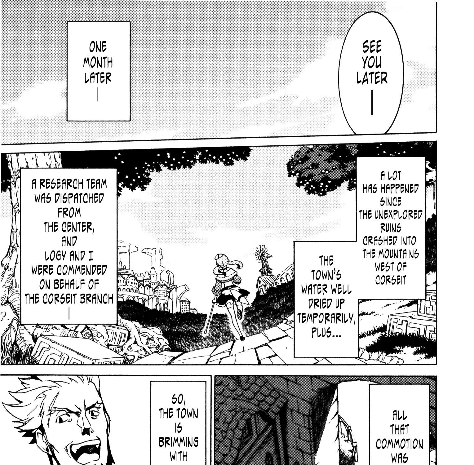 Escha & Logy No Atelier - Tasogare No Sora No Renkinjutsushi Chapter 12 - page 35
