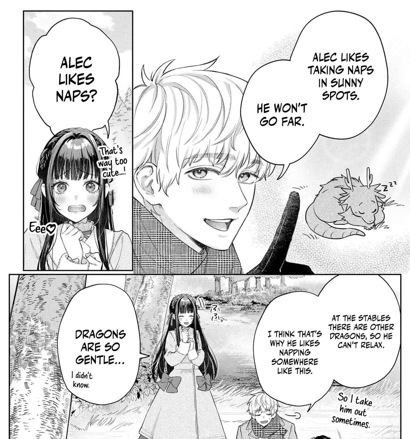The Snow Maiden Who Can't Be Honest Is Sweetly Melted by the Sleeping Dragon Knight Chapter 6 - page 15