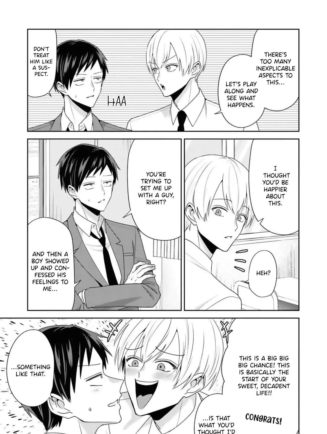 Fudanshi Tenshi Chapter 5 - page 8