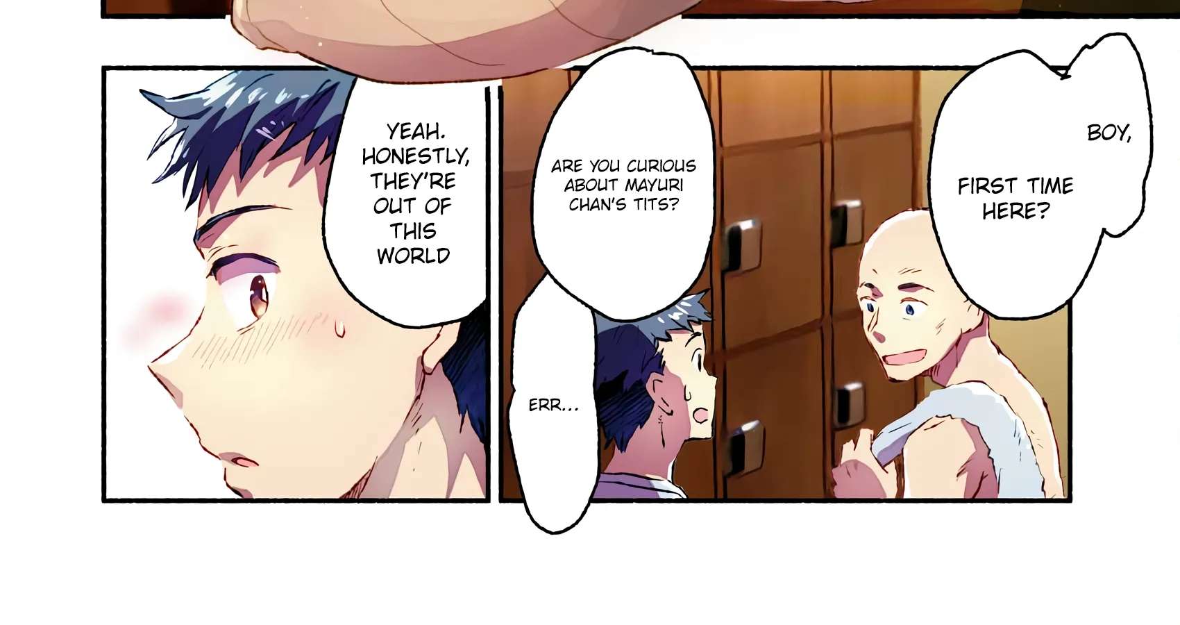 Mayuri-san no Iru Sentou Chapter 1 - page 7