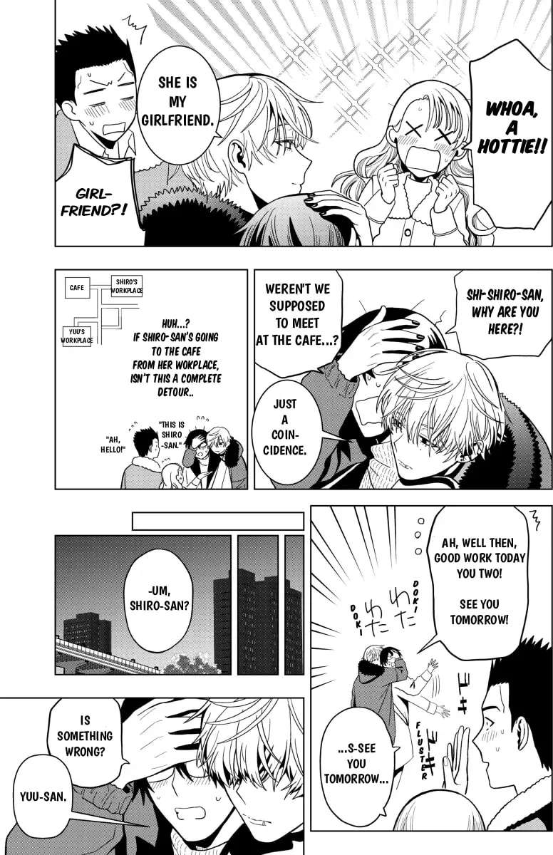 I'm a Late 20s "Mob" Salaryman Who's Terrible with Women一But Somehow, I landed a Girlfriend Who's Way Too Handsome Chapter 3 - page 9