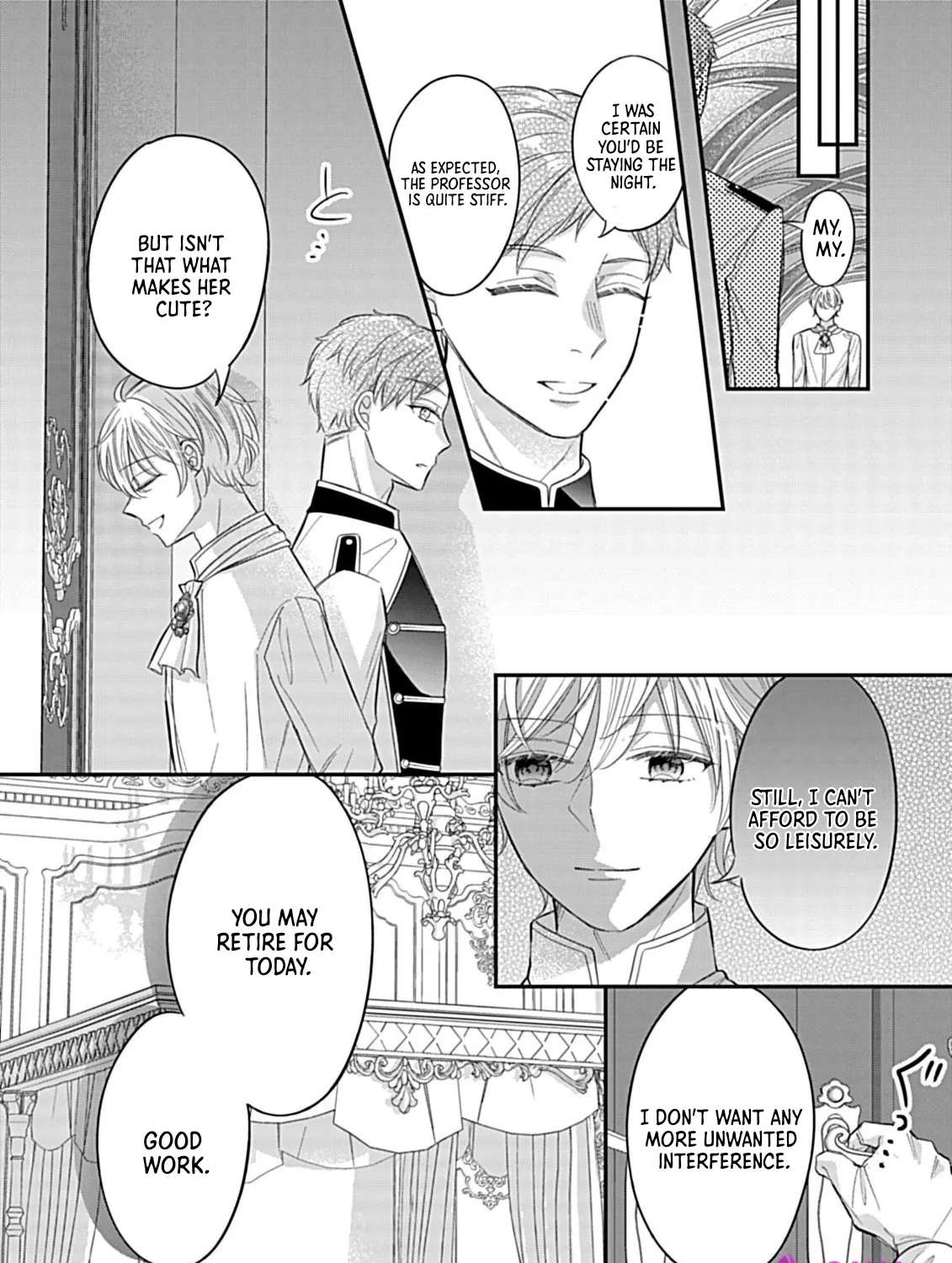 I Can't Escape the Overly Pushy Prince, but I'm Happy. Chapter 3 - page 28