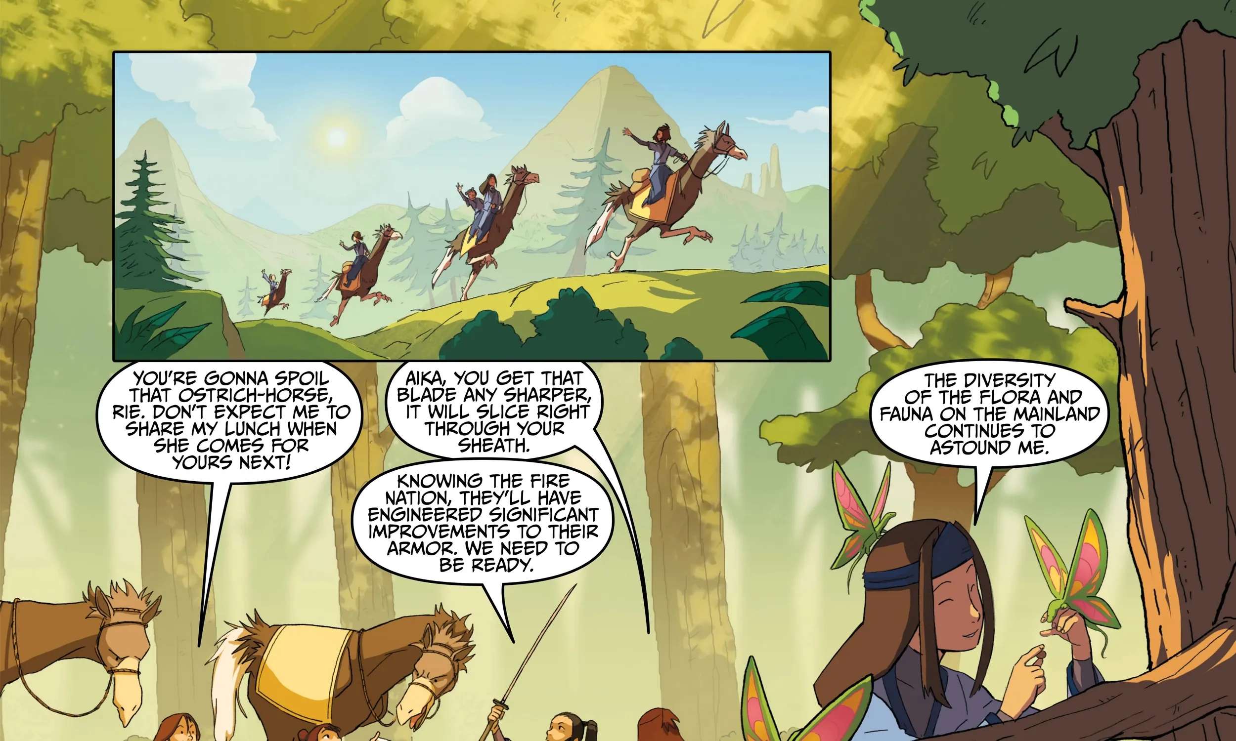 Avatar: The Last Airbender – The Kyoshi Warriors Chapter 1 - page 13
