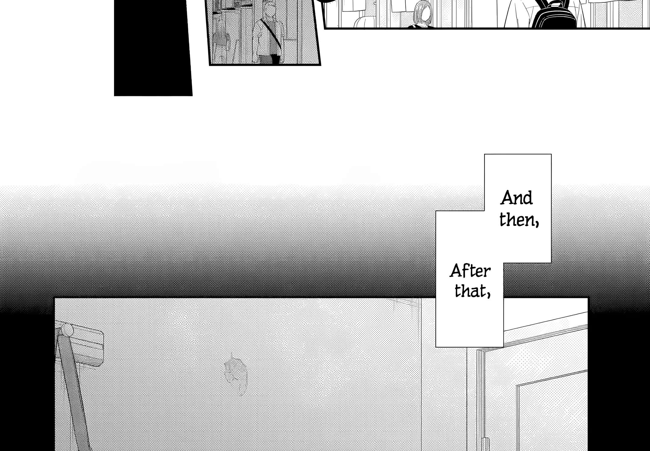 Toumei na Yoru ni Kakeru-kun to, Me ni Mienai Koi wo Shita. Chapter 7.3 - page 22