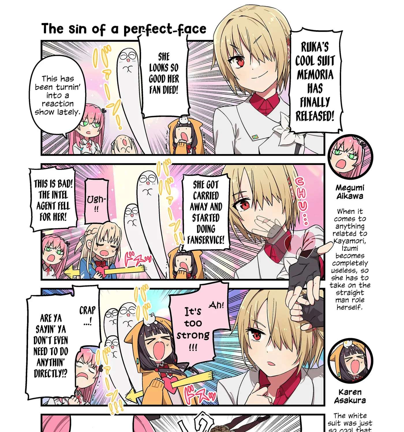 Heaven Burns Red Official 4-Koma Chapter 199 - page 1