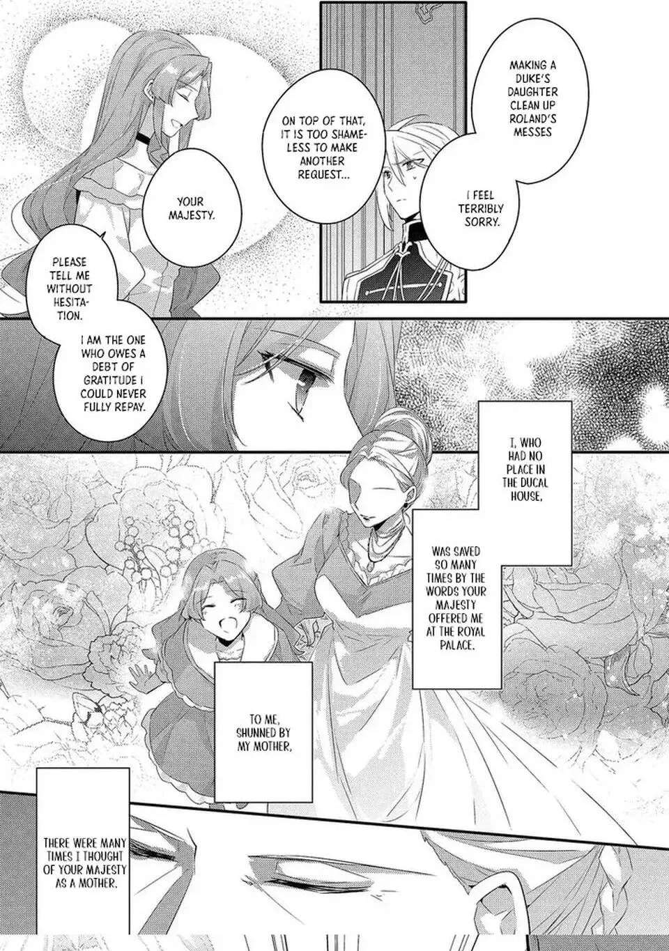 Akuyaku Reijou wa Single Mother ni Narimashita: Futago wo Hikitorimashitaga Koushaku-sama kara no Dekiai wa Souteigai desu Chapter 12 - page 23