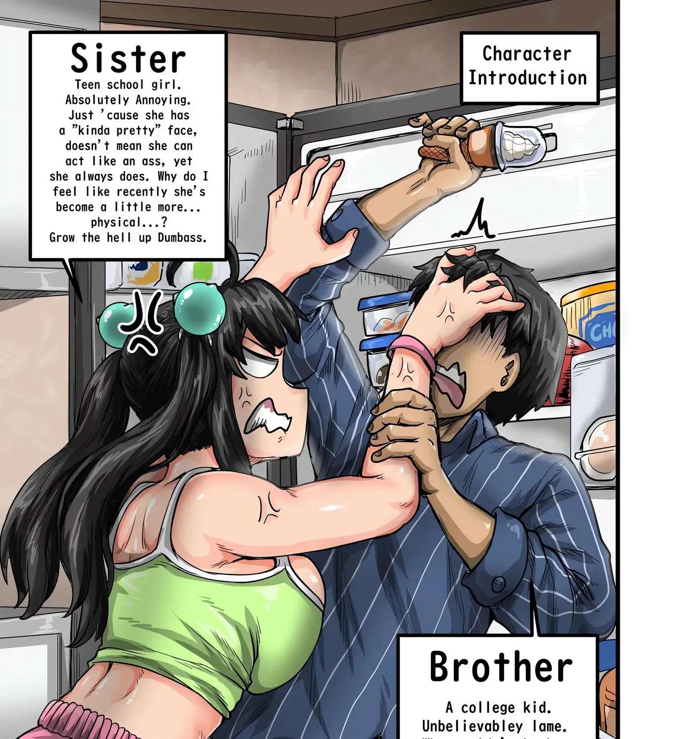 Annoying Little Sister needs to be Scolded Chapter 2 - page 3