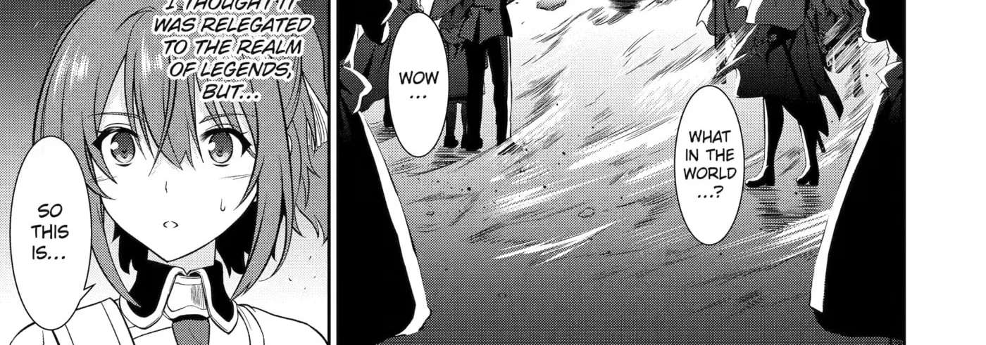 Zettai Maken no Sousen Duelist ~Ansatsu Kizoku ga Dorei Reijou wo Ikusei Shitara, Majutsu-goroshi no Kyuukyoku ma Kenshi ni Sodatte Shimattanda ga~ Chapter 24 - page 56