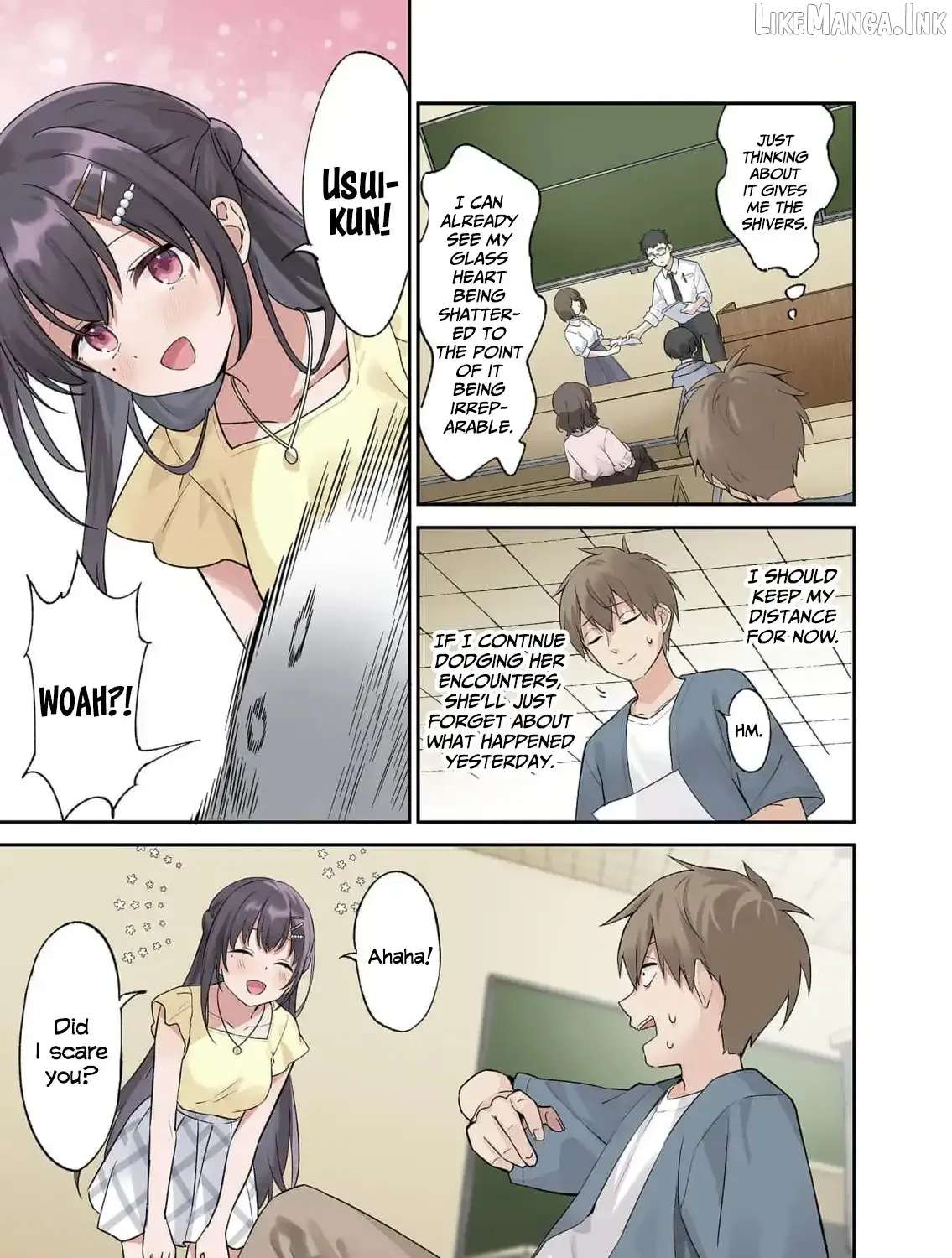 Lying Girlfriend Kagemori-san Chapter 2 - page 12