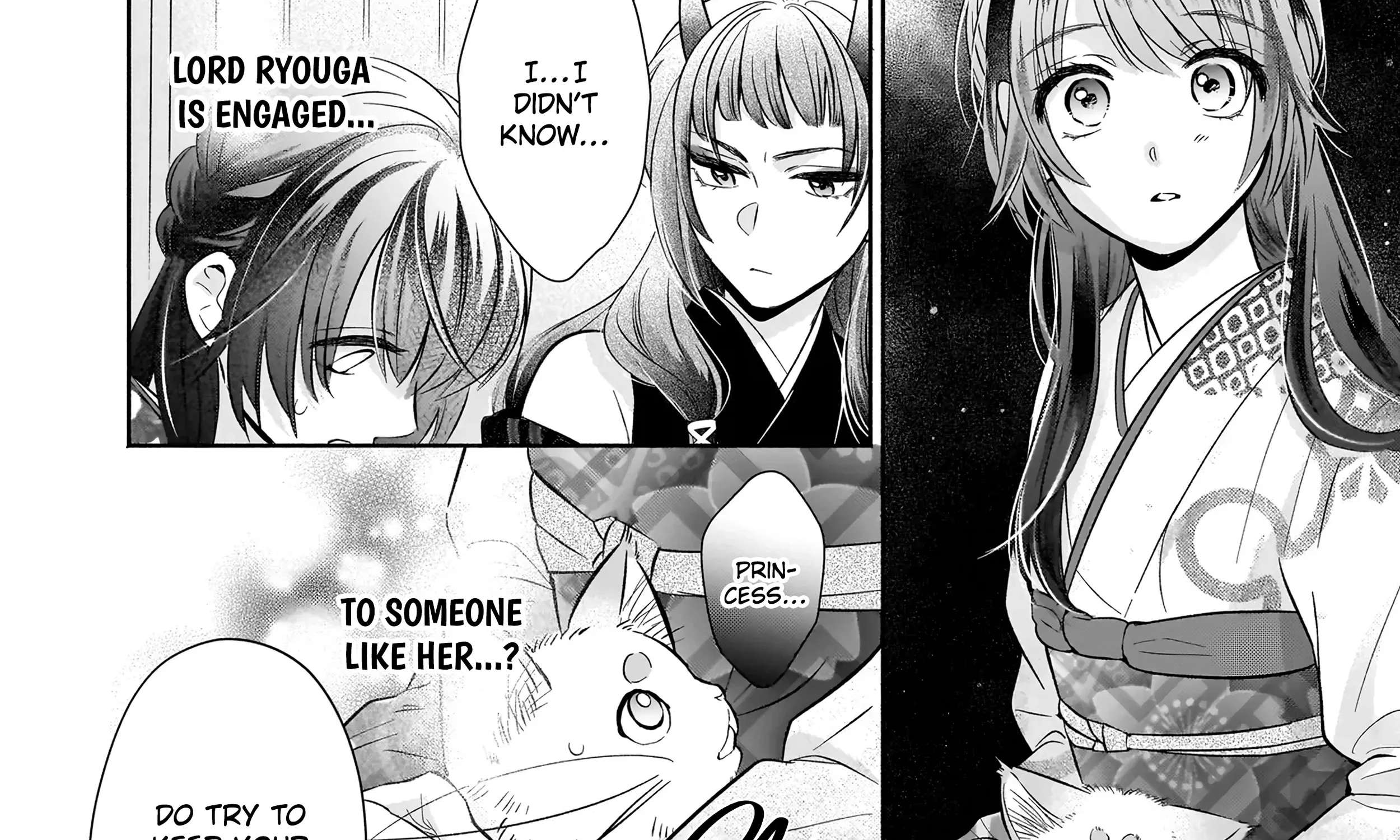 Yashaou No Saiai Shitagerareta Chiyu No Otome Wa Dekiai Sareru Chapter 6.1 - page 38