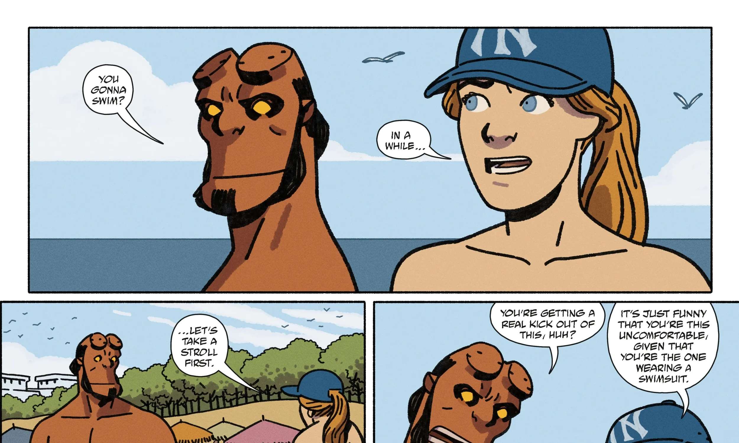 Hellboy in Love: Obsidian Chapter 1 - page 10