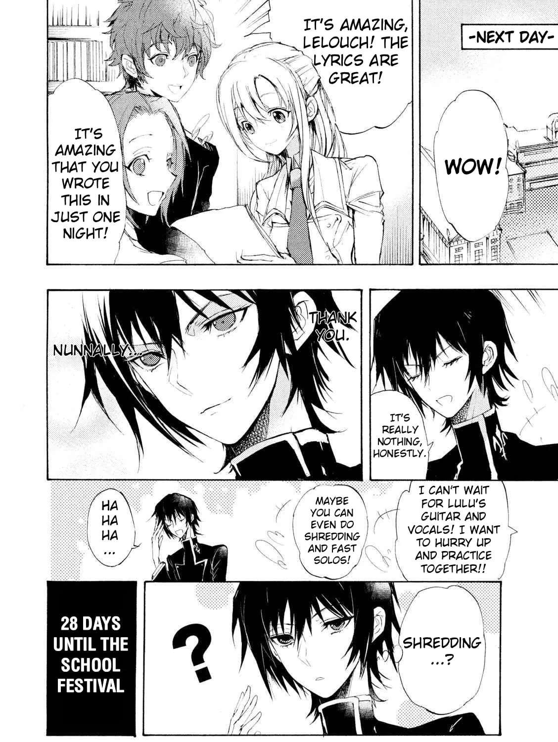 Code Black: Lelouch of the Shred Guitar Chapter 2 - page 17