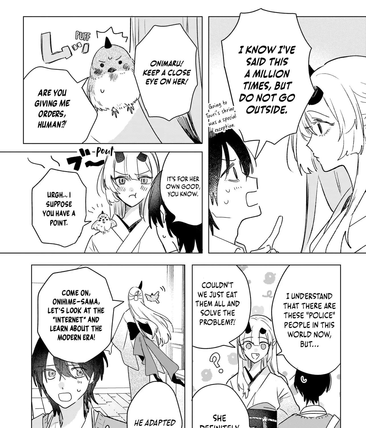 Onihime Is In My House Chapter 3.1 - page 2