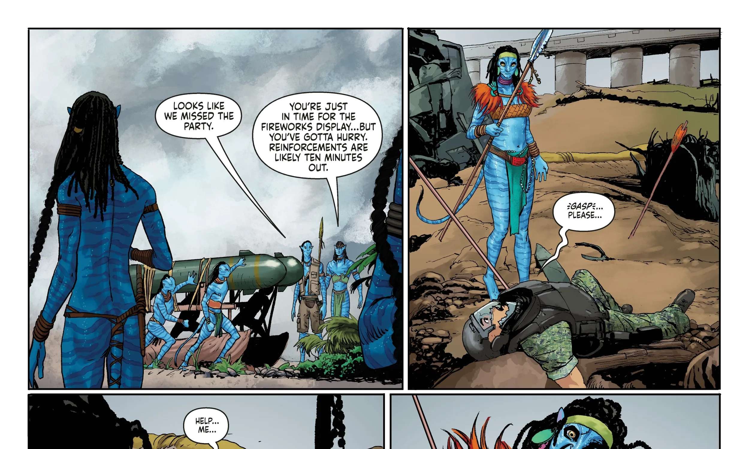 Avatar: The Gap Year – Tipping Point Chapter 3 - page 49