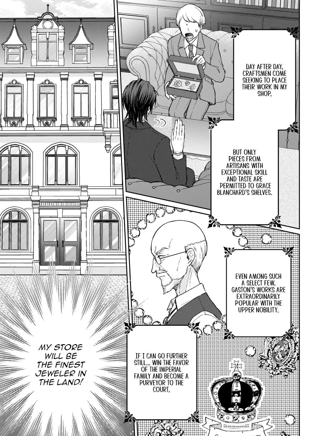 The Red-Eyed Raven of Marbourg and the Ruined Jeweler: A Genius Jeweler Picked Up by a Ruthless Merchant Captivates the World Chapter 1 - page 14