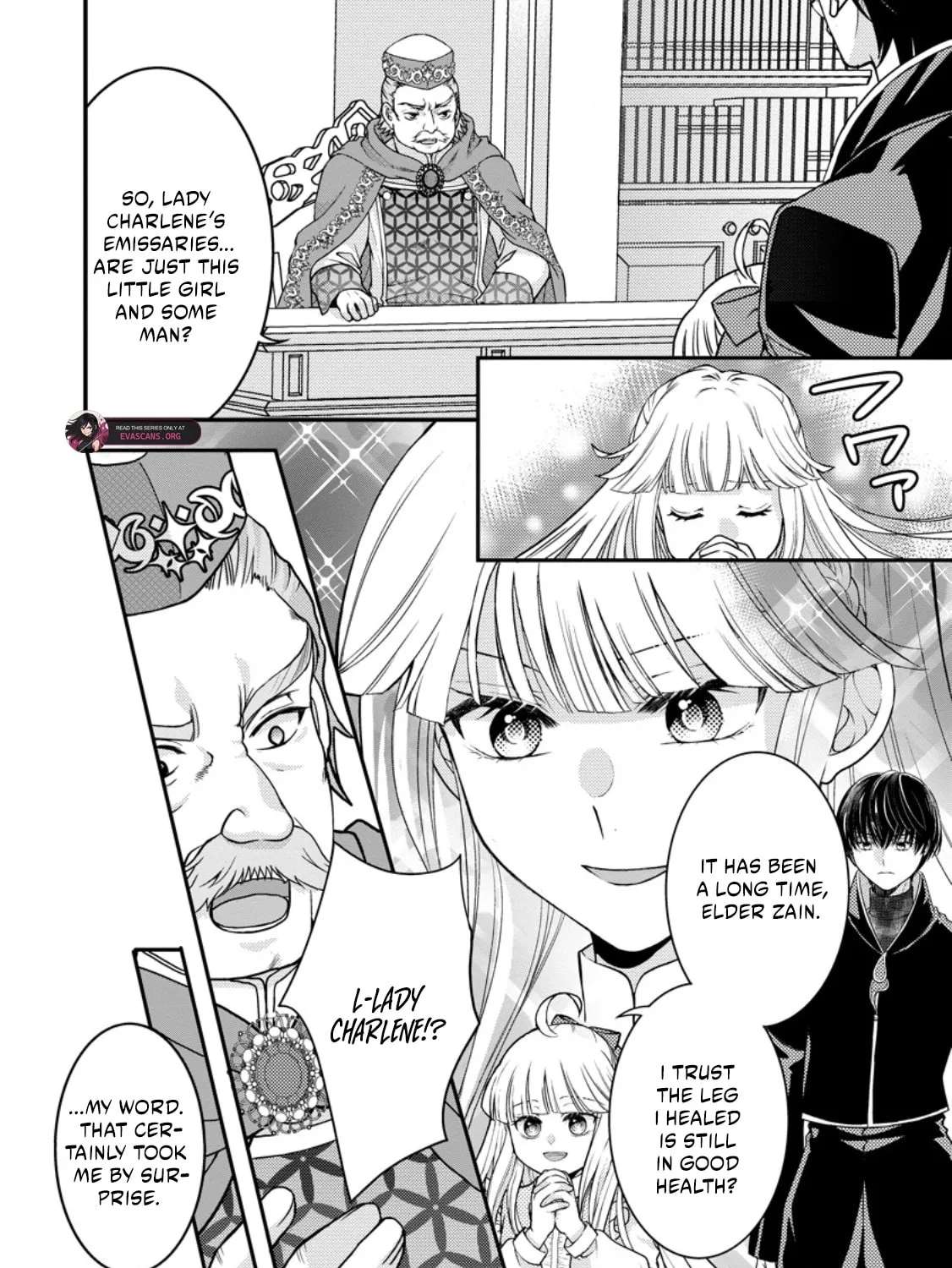 The Fake Saint Becomes a Little Girl and Enjoys an Exile Life with an Overly Affectionate God. Chapter 8.1 - page 6