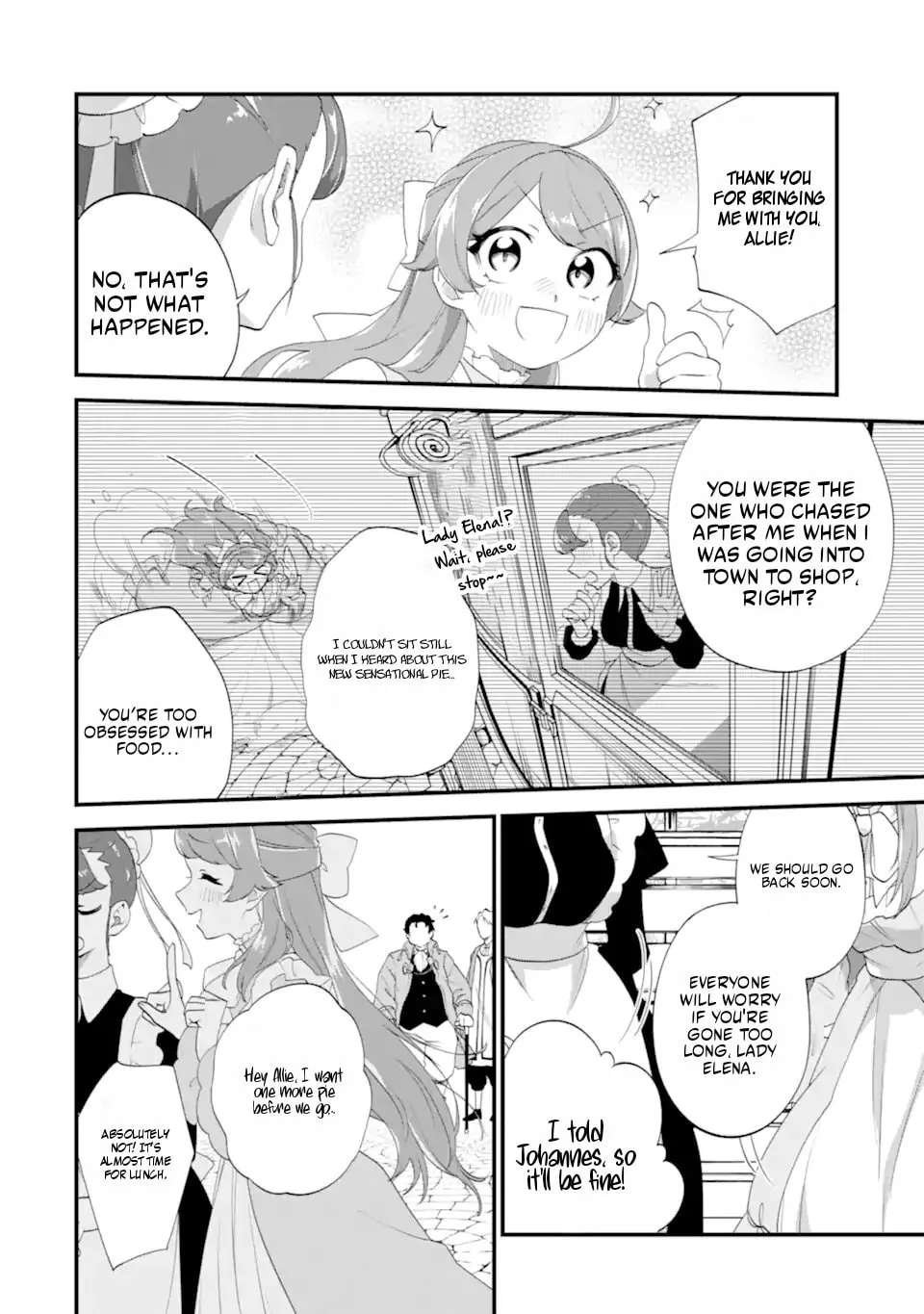 The Poor Noble Lady Wants to Marry the Cursed Earl Chapter 8.2 - page 10