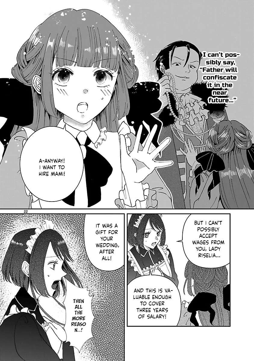 Ohitoyoshi Akuyaku Reijou no Fukushuu Keikaku ~Shi ni Modori Reijou wa Ne ga Zennin na Sei de Kizuku to Mikata ga Fuete Ikimasu~ Chapter 1 - page 23