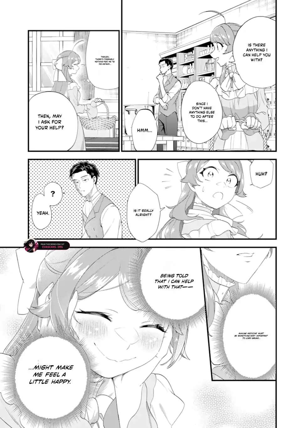 The Poor Noble Lady Wants to Marry the Cursed Earl Chapter 8.1 - page 10