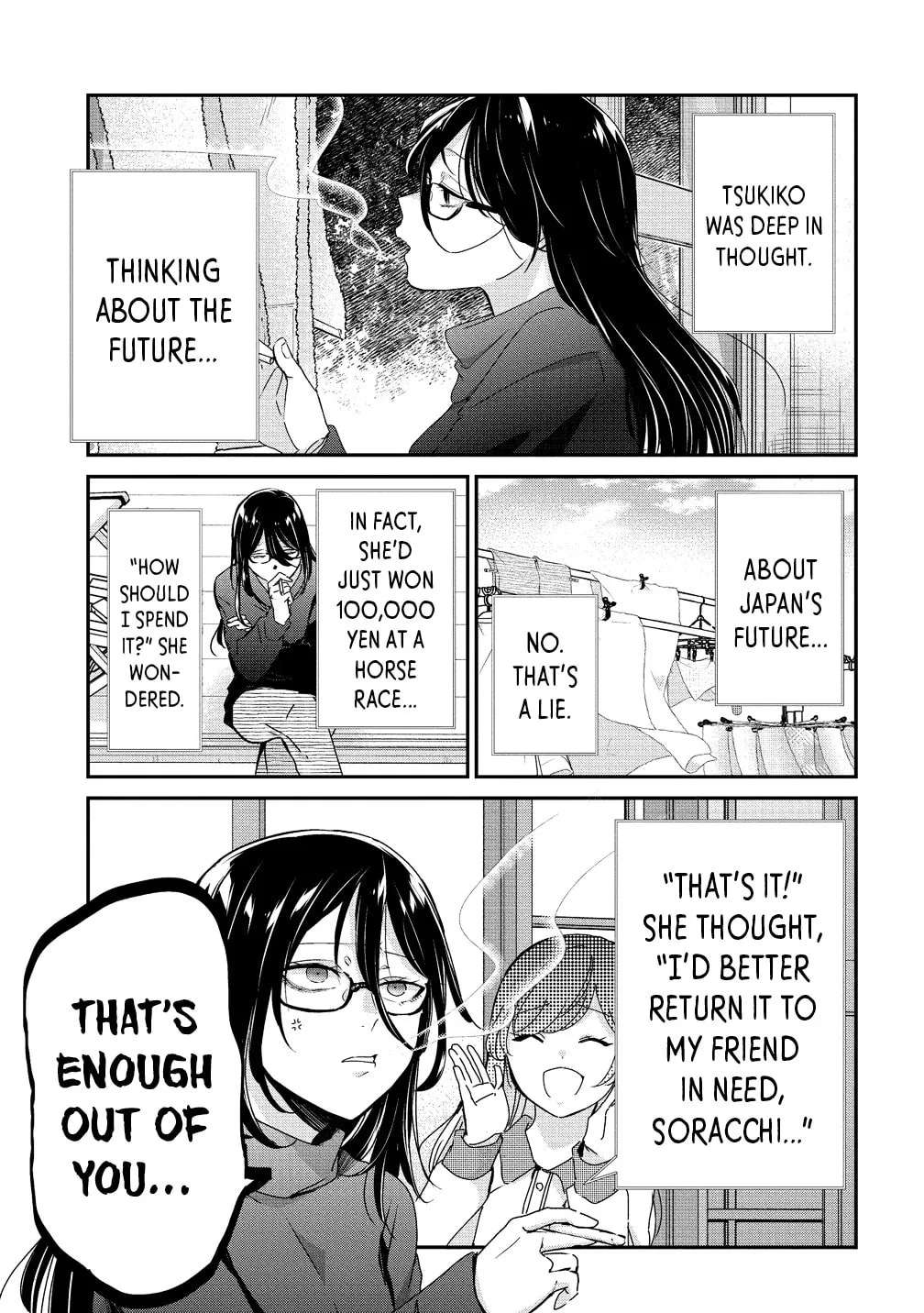 30 made Hitori Dattara Issho ni Kurasou tte Itta yo ne? Chapter 4 - page 1