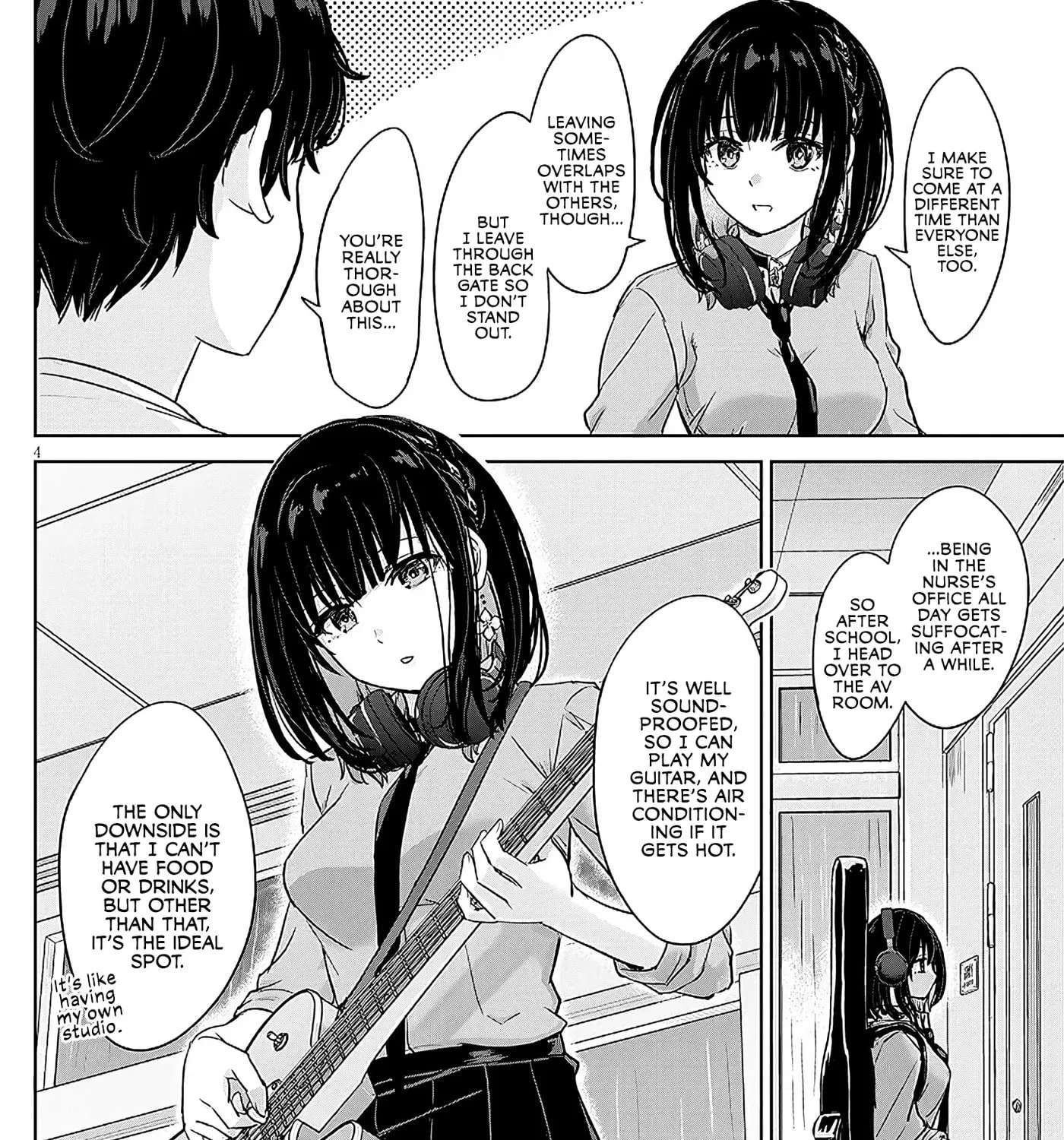 Junna Amamori is Humid Chapter 4 - page 7